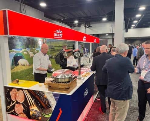 AHDB convention demonstration stand