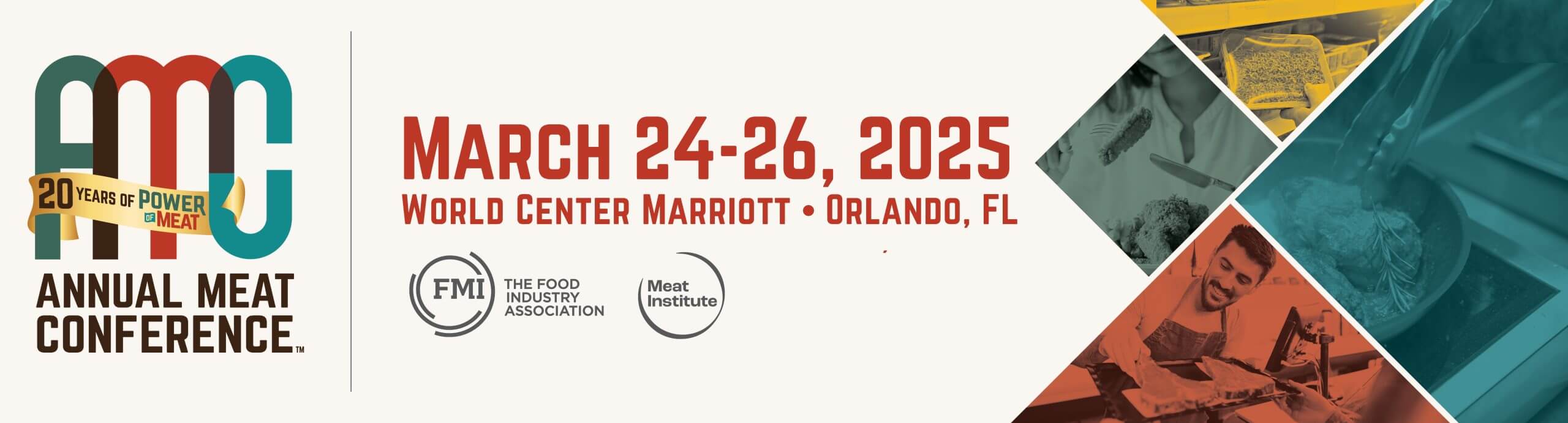 Annual Meat Conference Flyer with dates