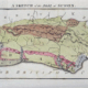 A sketch of the soil of Sussex by Arthur Young, created in 1793. Original in Bodleian Libraries, University of Oxford. Public domain.